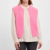 Elona Short Waistcoat - Bright Pink