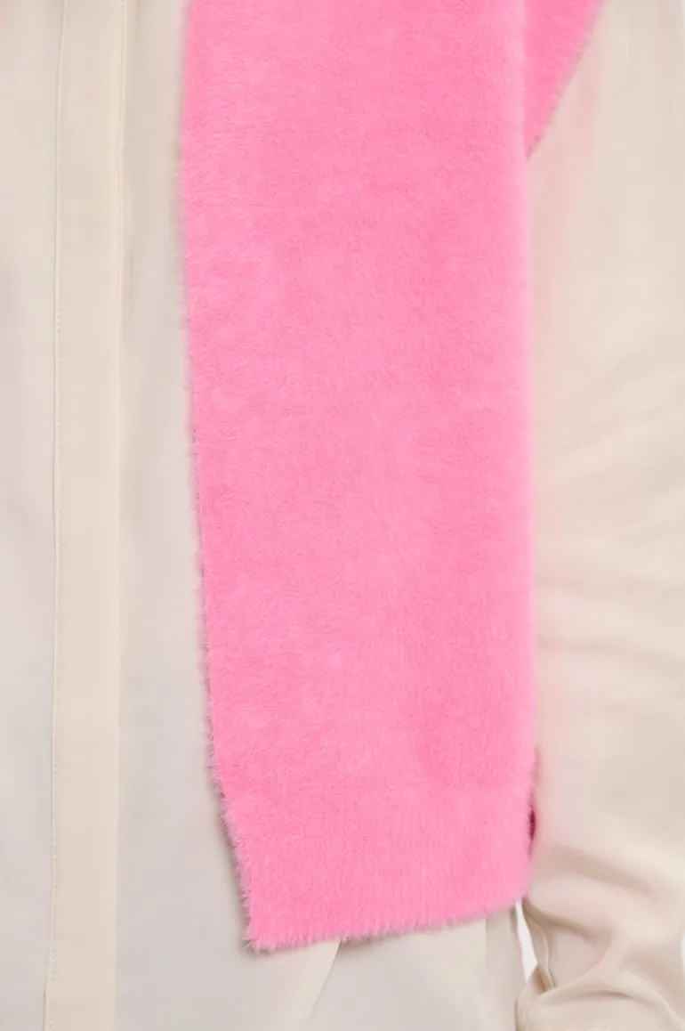 Elona Short Waistcoat - Bright Pink
