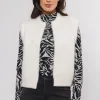 Elona Short Waistcoat - Snow White