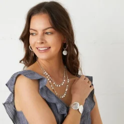 Esmeralda Earrings - Silver