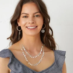 Esmeralda Earrings - Silver