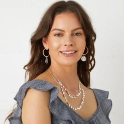 Esmeralda Earrings - Silver