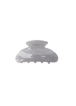 Estella Glitter Hair Claw - Silver