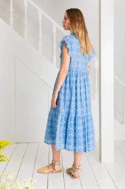 Eve Dress - Chalk Blue