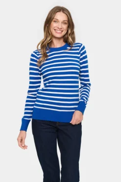 Fikam LS Pullover - Surf Blue