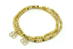 Flicker Major 2 Layer Bracelet Set - Gold