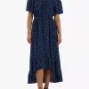 Flora Maxi Dress SS - Black