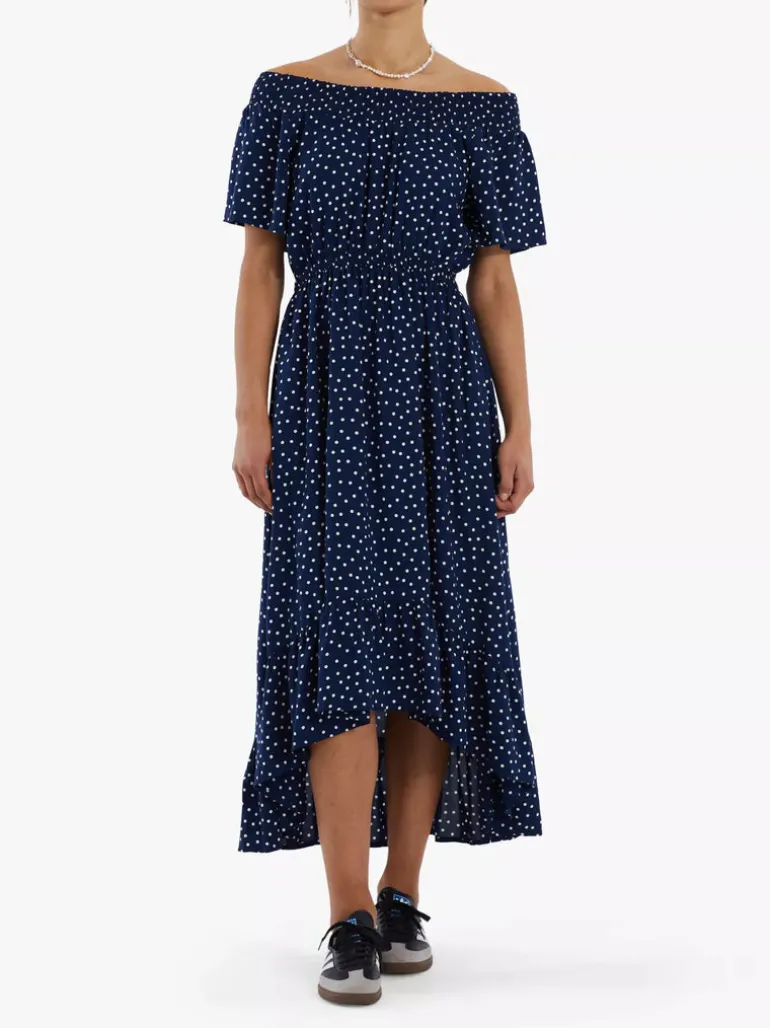 Flora Maxi Dress SS - Black
