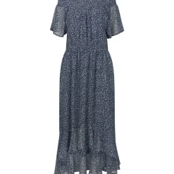 Flora Maxi Dress SS - Black