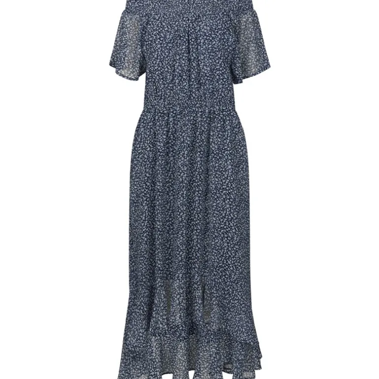 Flora Maxi Dress SS - Black