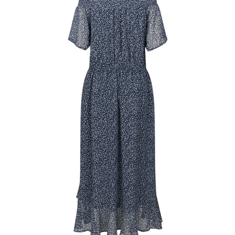 Flora Maxi Dress SS - Black