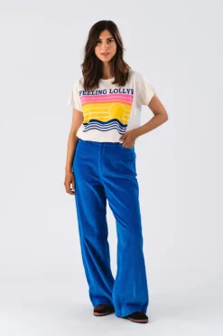Florida Pants - Neon Blue