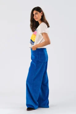 Florida Pants - Neon Blue