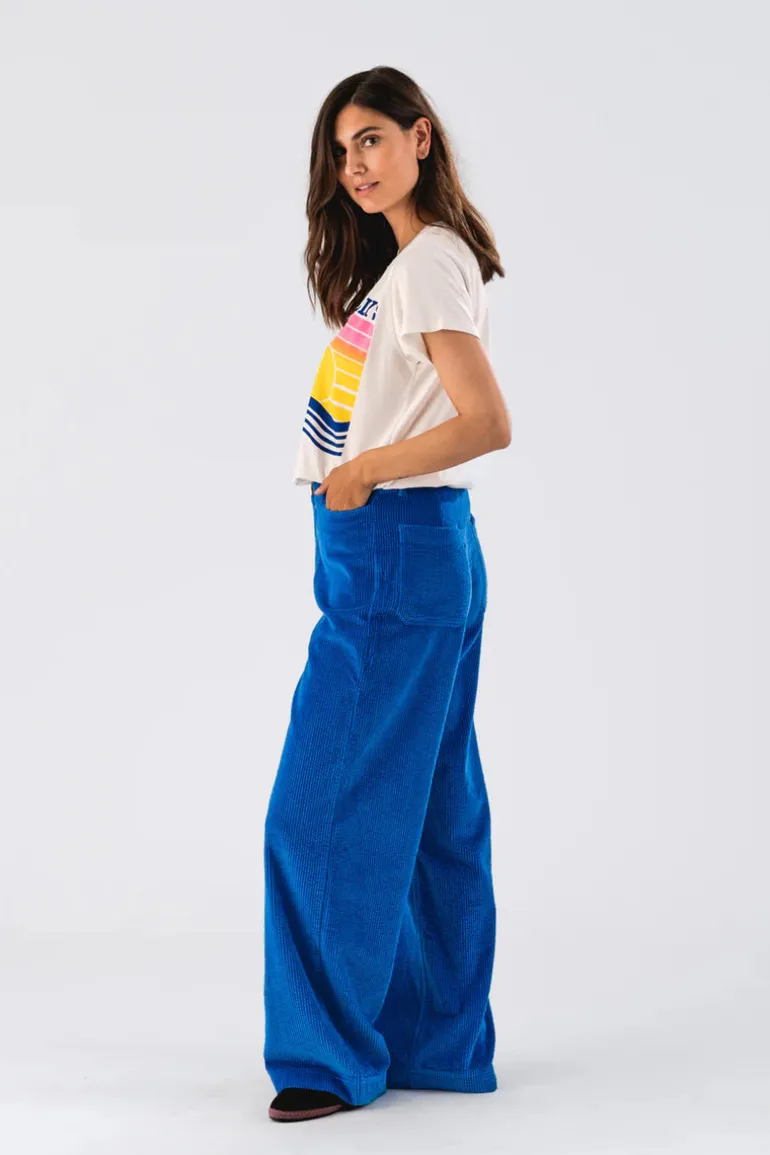Florida Pants - Neon Blue