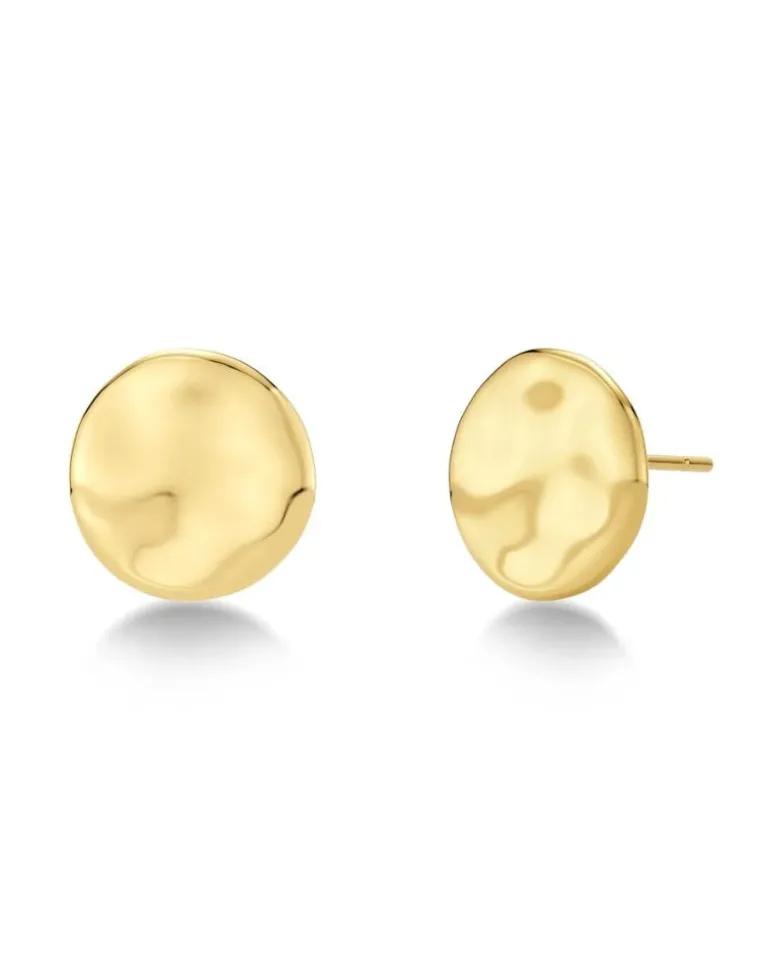 Flowy Studs Gold