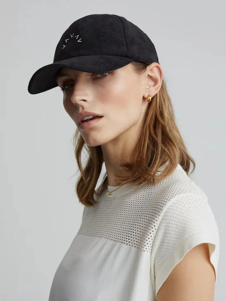 Franklin Cap - Black/Ivory