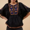 Gabie Blouse - Jet Black
