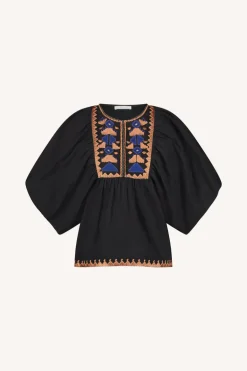 Gabie Blouse - Jet Black