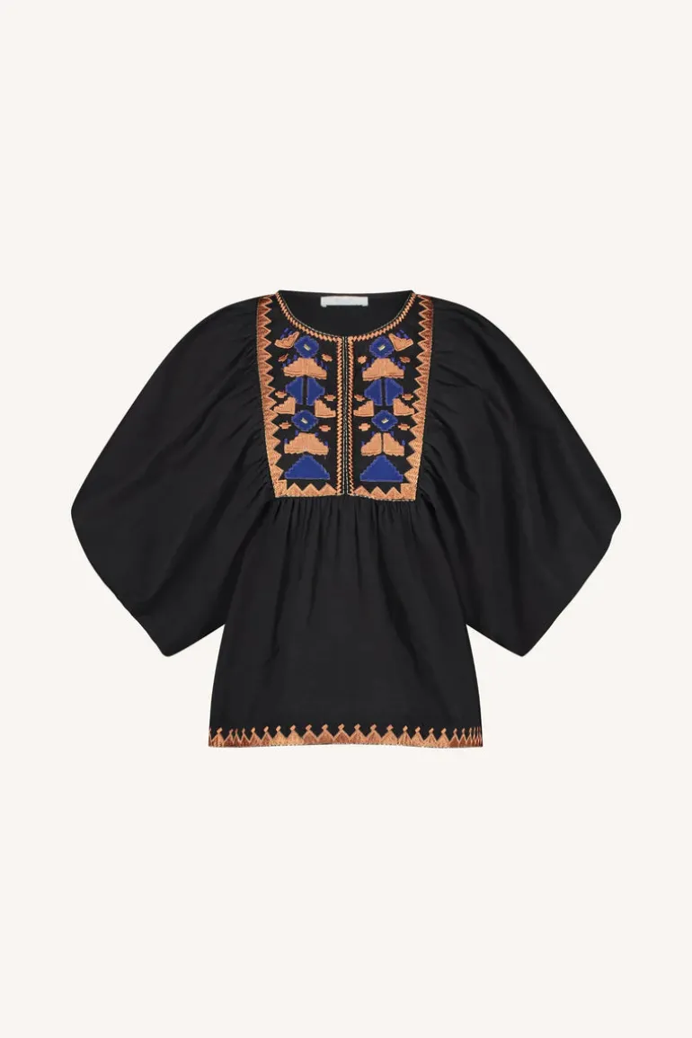 Gabie Blouse - Jet Black