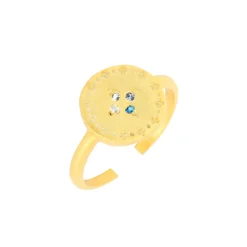 Gemma Ring Blue