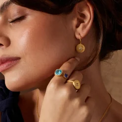 Gemma Ring Blue