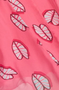 Georgie Dress - Leaf It Pink