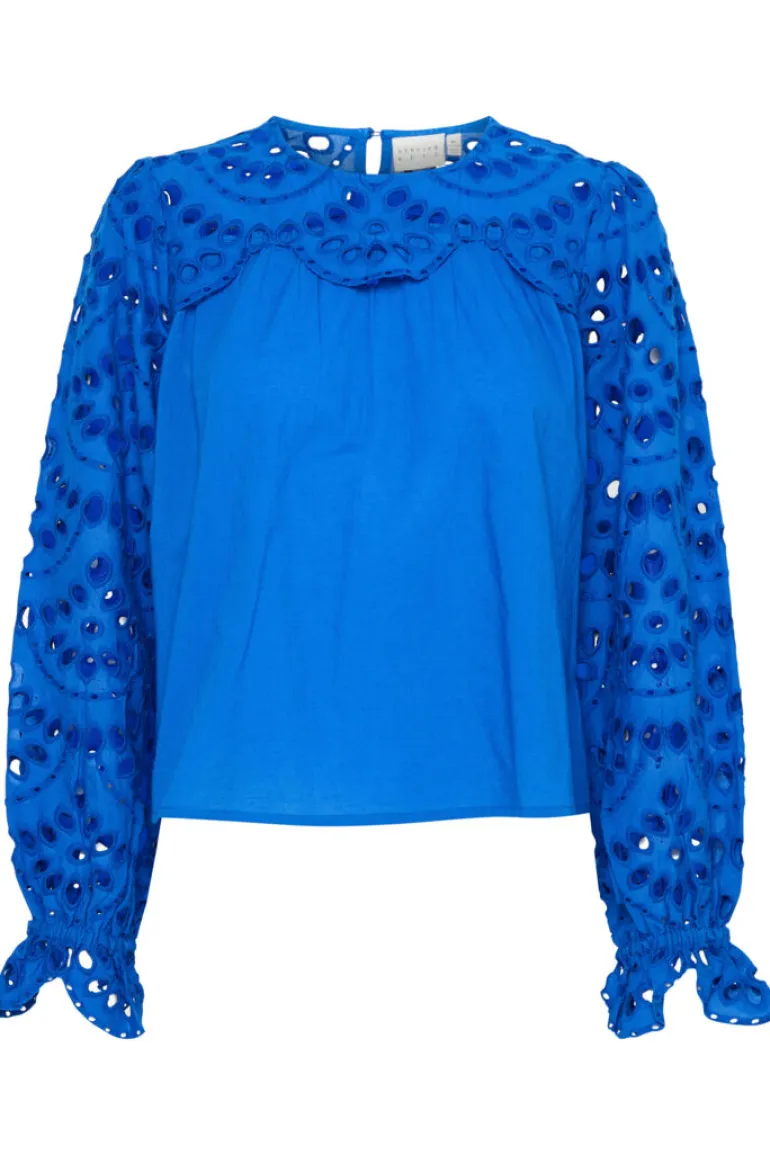 Gina Top - Cobalt blue