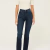 Halle Straight Jean - Mediterranean
