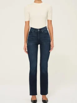 Halle Straight Jean - Mediterranean