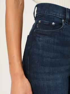 Halle Straight Jean - Mediterranean