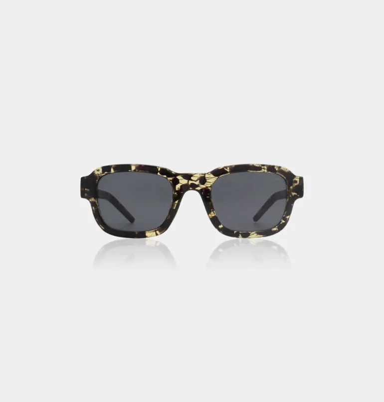 Halo Sunglasses - Black / Yellow Tortoise