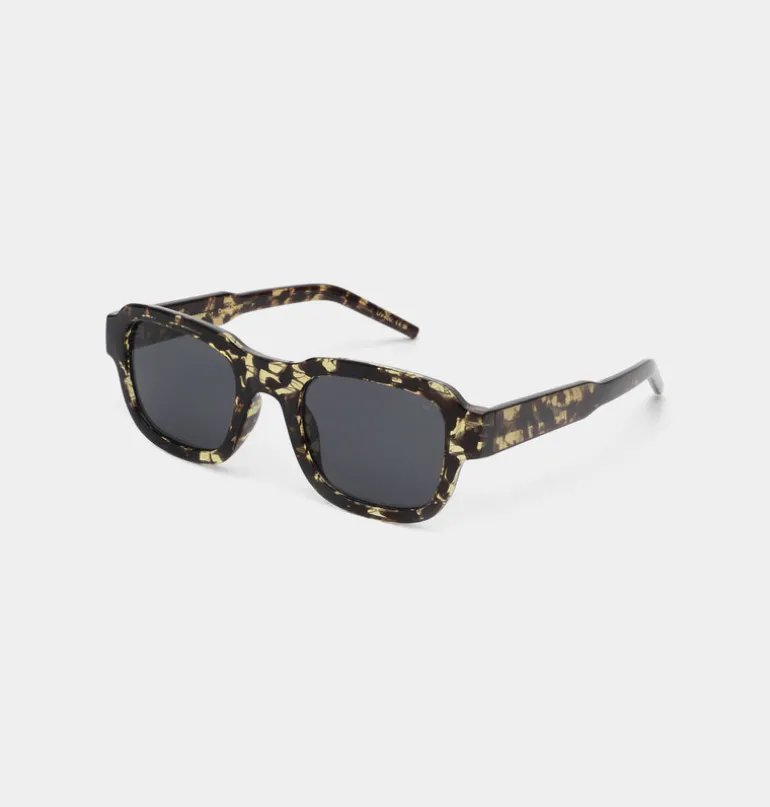 Halo Sunglasses - Black / Yellow Tortoise