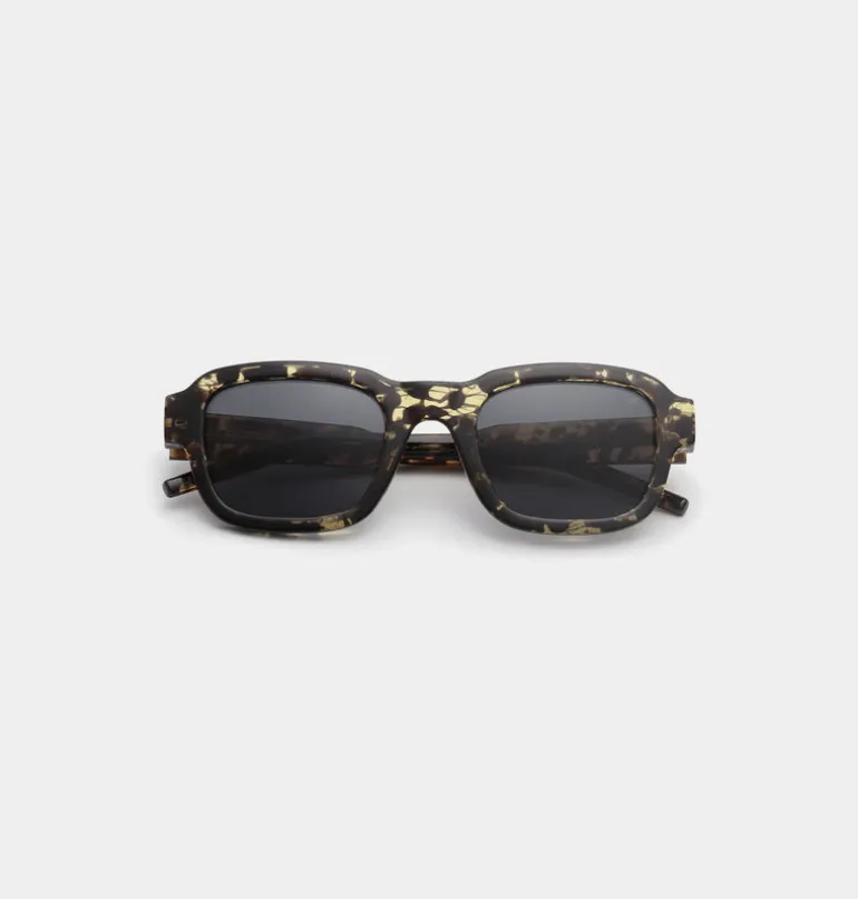 Halo Sunglasses - Black / Yellow Tortoise