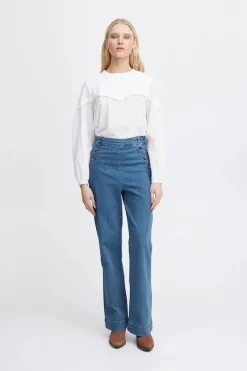 Harper Jeans - Medium Blue