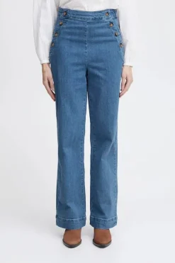 Harper Jeans - Medium Blue