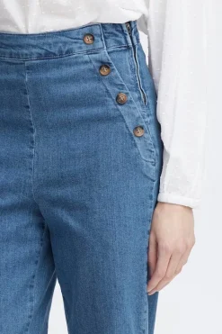 Harper Jeans - Medium Blue