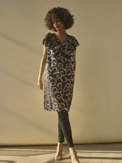 Hatty Azzy Dress - Gold