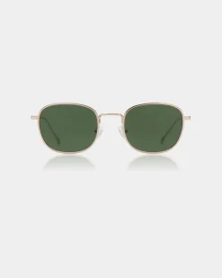 Hello Sunglasses - Matte Gold