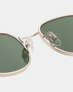 Hello Sunglasses - Matte Gold