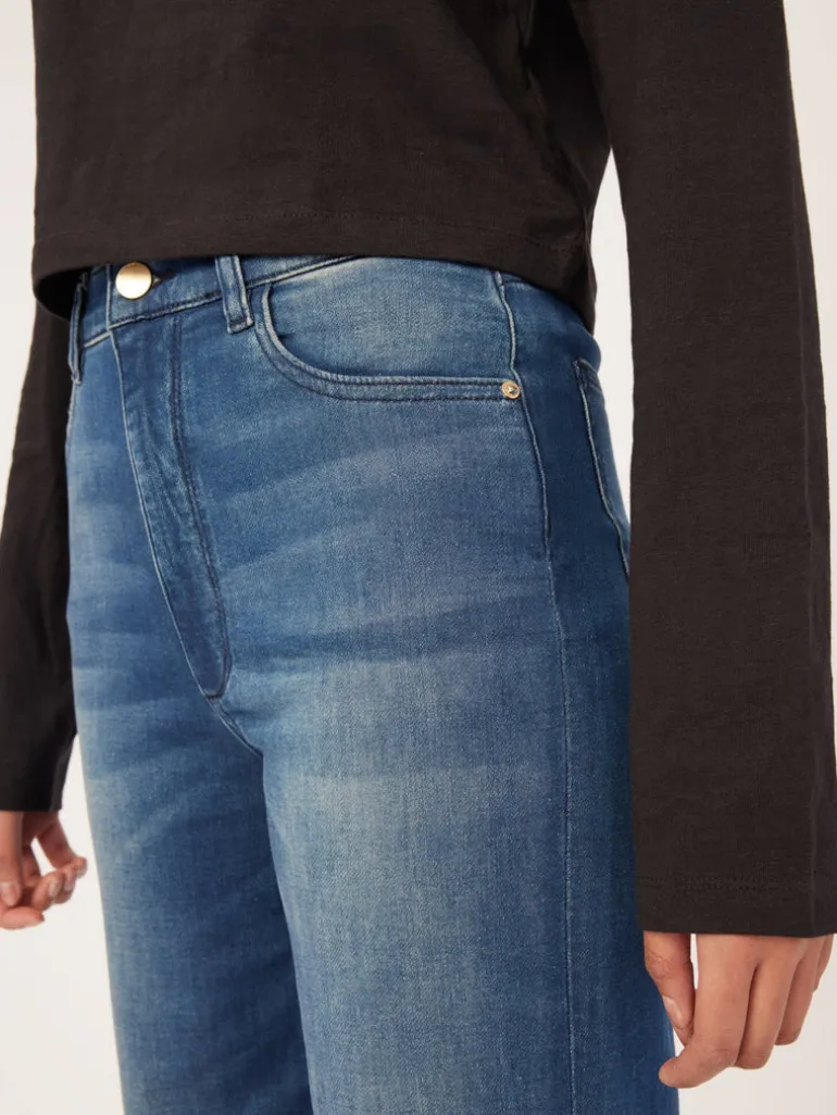 Hepburn Wide Leg Jean - Oriena