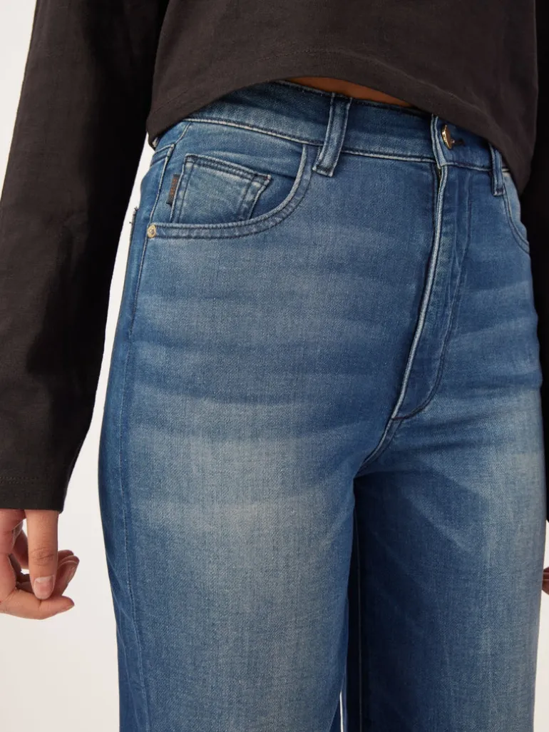 Hepburn Wide Leg Jean - Oriena