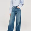 Hepburn Wide Leg Jean - Seagate