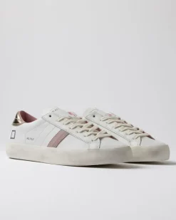 Hill Low Calf - White/Platinum/Pink