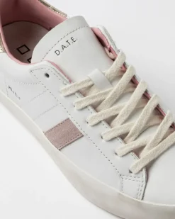 Hill Low Calf - White/Platinum/Pink