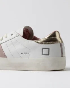 Hill Low Calf - White/Platinum/Pink