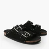 Honolulu Lead Sandal - Black Velour