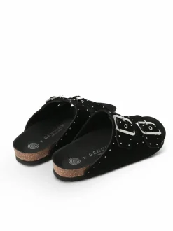 Honolulu Lead Sandal - Black Velour