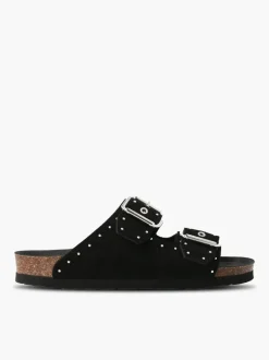 Honolulu Lead Sandal - Black Velour