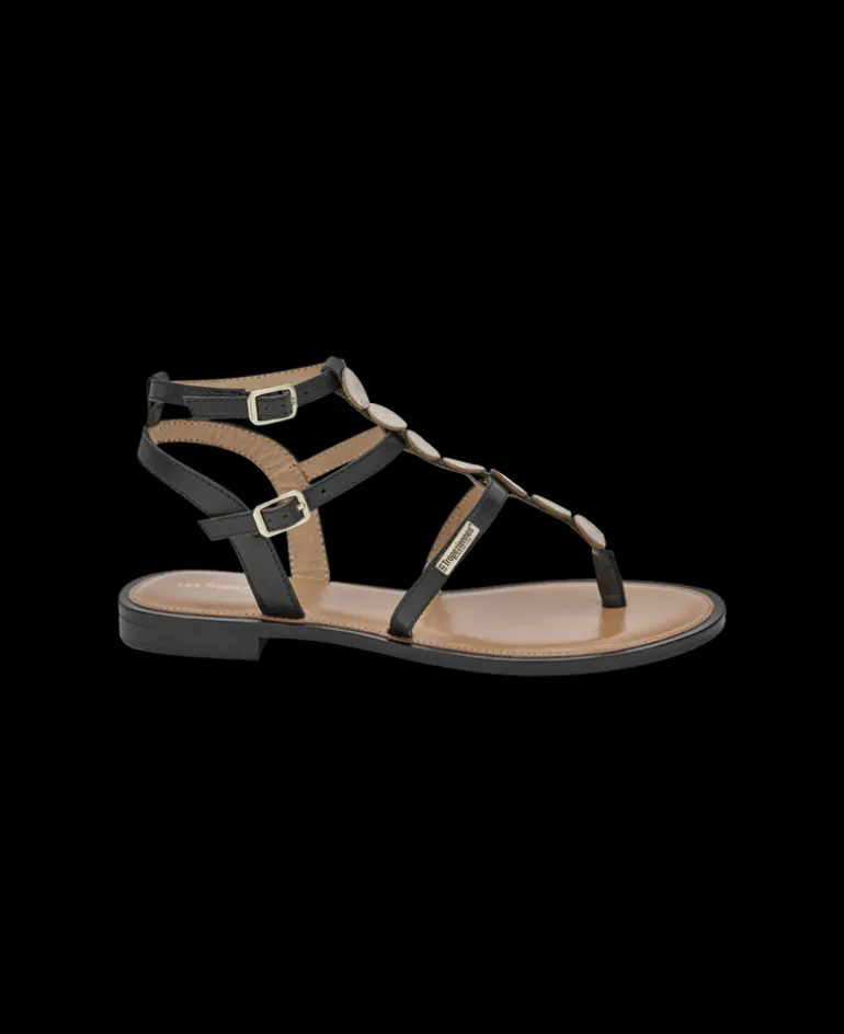 Horelia Sandal - Noir/Gold