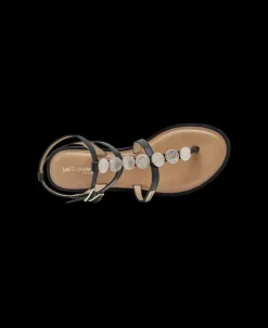 Horelia Sandal - Noir/Gold